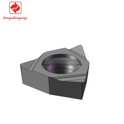High-hardness boring insert, WCGT060102L , applicable to industries such as automotive manufacturing, aerospace, energy manufacturing and medical.