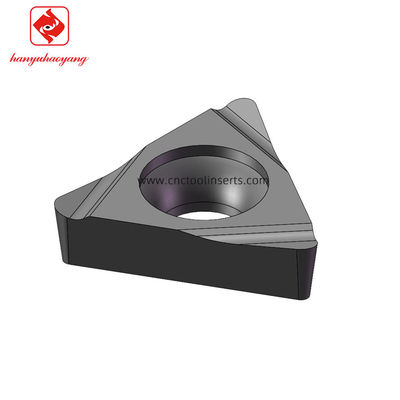 High-hardness boring insert, TCGT060104L, applicable to industries such as automotive manufacturing, aerospace, energy manufacturing and medical.