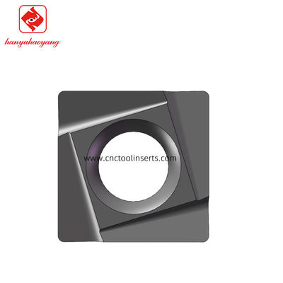 High-hardness boring insert, SCGW09T304L, applicable to industries such as automotive manufacturing, aerospace, energy manufacturing and medical.