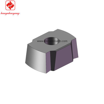 3D Contouring Carbide CNC Inserts Lightweight Gear Shaping And Milling Inserts HYCXD1409-8.5
