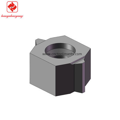 Thermal Insulation Carbide Cutter Inserts Sturdy Gear Shaping And Milling Insert LNCQ1206-74.528-4