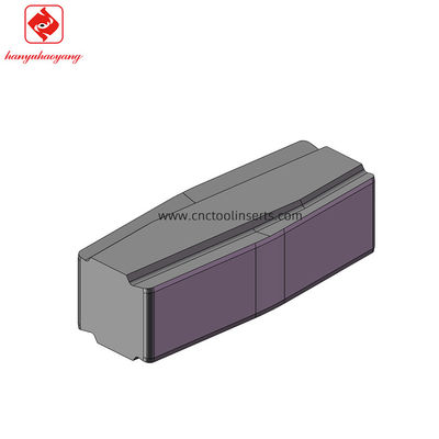 Wear Resistance Carbide Tool Inserts Sturdy Heavy Duty Peeling Inserts YNMX200705