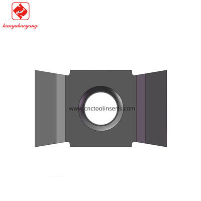 Erosion Proof Heavy Duty Peeling Inserts KIP21110301 Carbide Cutter Inserts Customise