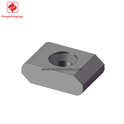 Electronics Heavy Duty Peeling Blades Customize LNGQ1906-R2.4-TM Lathe Carbide Inserts