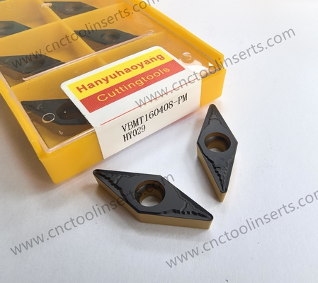 VBMT160408-PM HY029 Speed Carbide Inserts For Turning And Milling Production