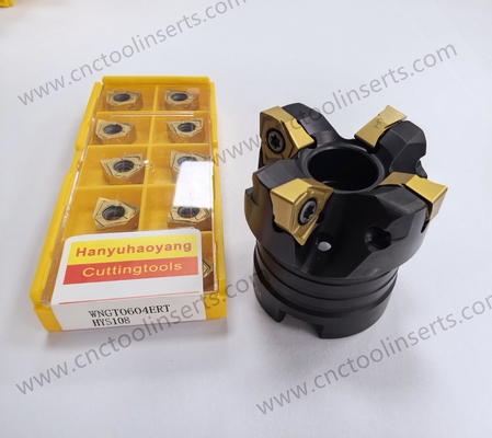 Speed Carbide Inserts WNGT0604ERT HYS108 Made In For Standard Milling