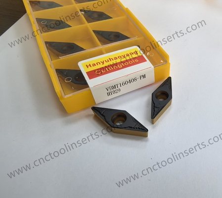 VBMT160408-PM HY029 Speed Carbide Inserts For Turning And Milling Production