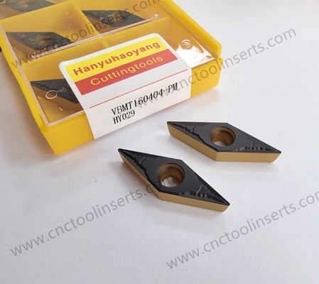 VBMT160404-PM HY029 Coating For Standard Milling Inserts Speed Applications