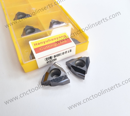 Whirling Milling Insert CN100DTZ.01-01 6.85 HYB208K Non-standard Cutter Insert Cyclone Milling Series With HYB208K Coating