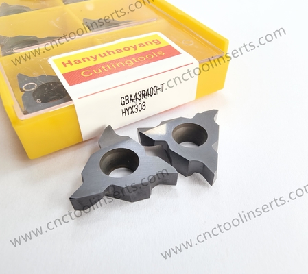 GBA43R400-T HYX308 Non-Standard Grooving Insert For High Precision Finish Machining Of Medical Devices