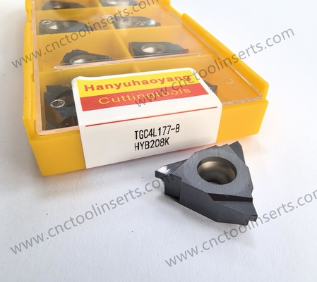TGC4L177-A / TGC4L177-B Non-standard Grooving Insert With Customization Option And HYB208K Coating