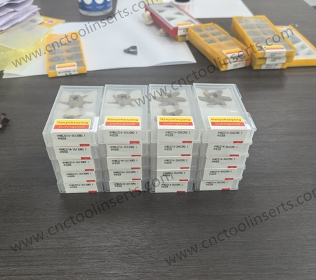 Customizable Aerospace Grooving Insert Coating HYB308 Suitable for Heat-Resistant Alloy Machining HYMG3214-35422R0.2