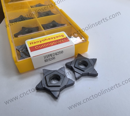 High Precision Slot Milling Insert HYPE24250 Pentagon-Shaped Master Cutter HYB201 Coating Customizable Non-Standard Design