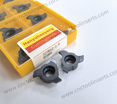 327R12-2.0 Non-Standard Grooving Insert for Aerospace Applications HYKH06 Coating Material Customizable Slot Milling Insert