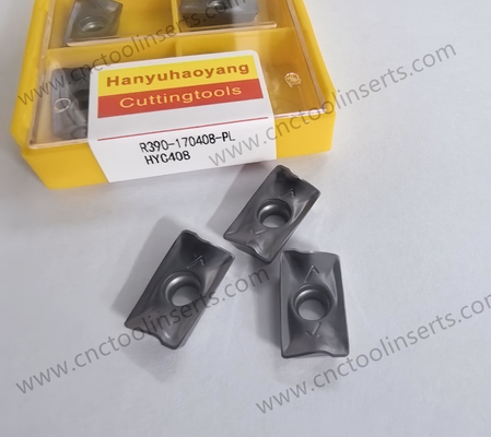 R390-170408-PL Milling Insert Customizable Non-Standard with HYC408 Coating and Carbide Material