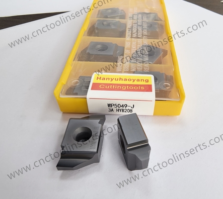 Shipbuilding Whirling Milling Blade WP5049-J Coated with HYB208 Made of Non-Standard Cemented Carbide Material