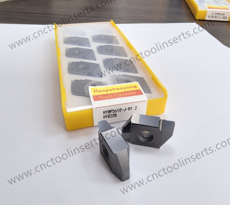 High Hardness Non-Standard Whirling Milling Blade HYWP5610-J-R1.2 with Cemented Carbide Material