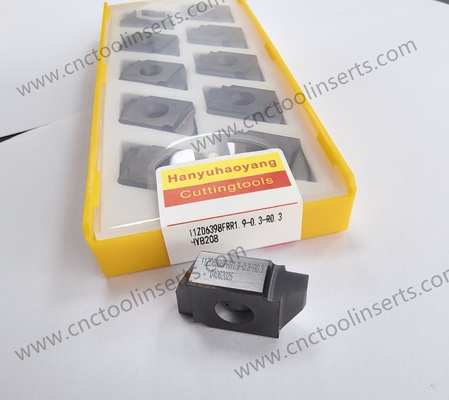 Cemented Carbide Whirling Milling Blade 11ZD6399FLR1.9-0.3-R0.3 Ideal For Automotive Industry