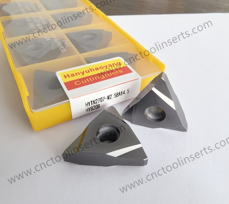 Non-Standard Cemented Carbide Whirling Milling Blade HYTN2707-M2.58A14.5 for Precise Cutting
