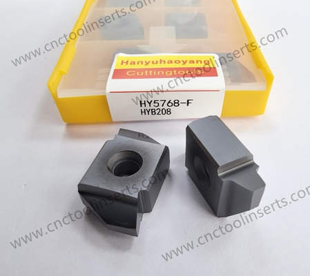Whirling Milling Blade HY5768-F Coated With HYB208 High Hardness And Non Standard Customization Made Of Cemented Carbide