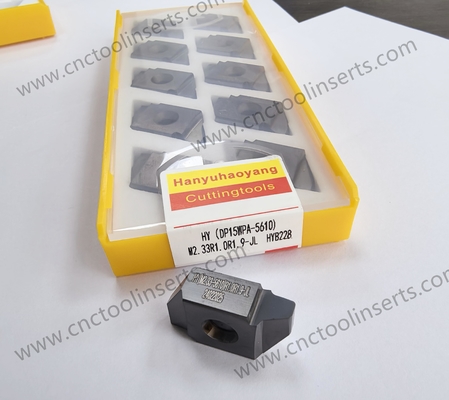 End Coating Whirling Milling Blade HYB228 Wear Resistance Cemented Carbide Material Non-Standard Blade DP15WPA-5610M2.33R1.9-JL