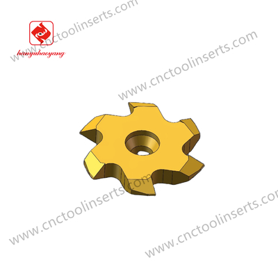 Customizable Insert Non-standard Grooving Insert With 3D154-235 Six-edged Design And HYKH06 Mid-range Coating