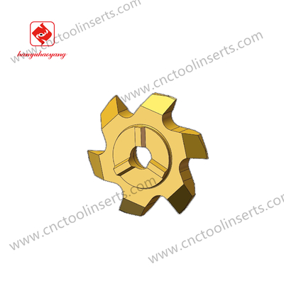 Customizable Insert Non-standard Grooving Insert With 3D154-235 Six-edged Design And HYKH06 Mid-range Coating