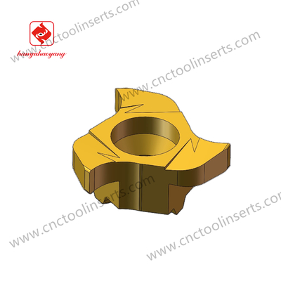 Customizable Slot Milling Non-Standard Grooving Insert 327R09-2.6 with High Wear Resistance