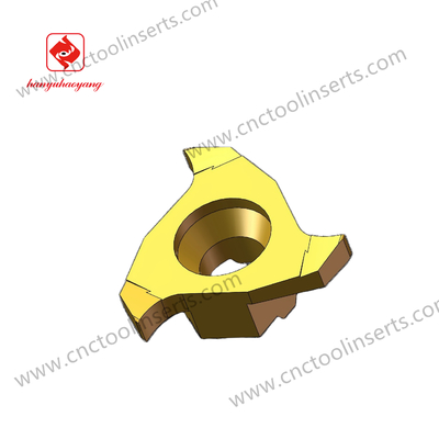 High Precision Slot Milling Insert 327R12-2.5 Customizable Non-Standard Grooving Insert with Cemented Carbide Material