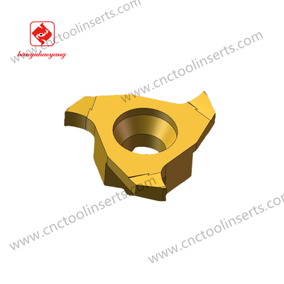 High Precision Slot Milling Insert 327R12-2.5 Customizable Non-Standard Grooving Insert with Cemented Carbide Material