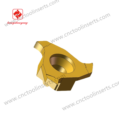 High Precision Slot Milling Insert 327R12-2.5 Customizable Non-Standard Grooving Insert with Cemented Carbide Material