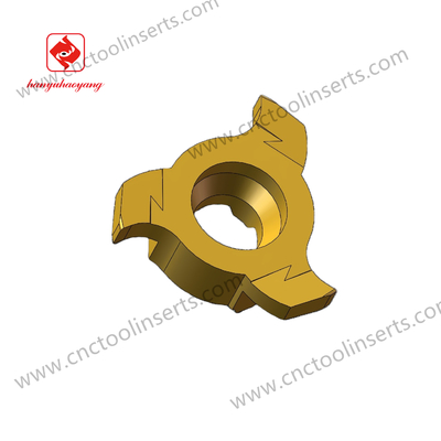 Customizable 327R12-2.5 3.6 Non-Standard Grooving Insert Made of Cemented Carbide Material for Mold Manufacturing