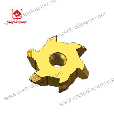 Customizable 60051-C002 Slot Milling Insert HYKH06 with Non-Standard Grooving Design