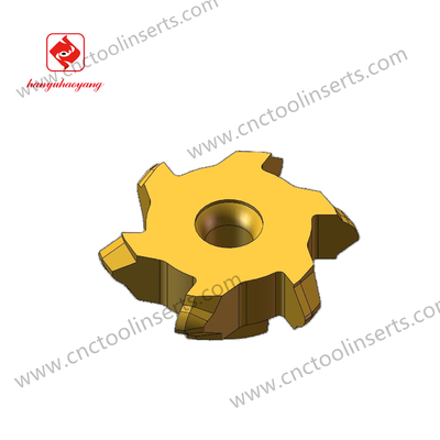 Customizable 60051-C002 Slot Milling Insert HYKH06 with Non-Standard Grooving Design