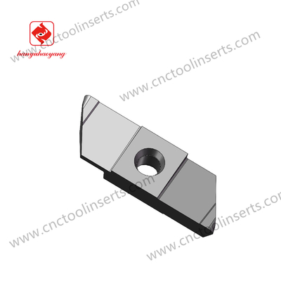 Non - standard grooving insert, slot milling insert, 680202-37.75X7.6X12.2  , mid - range coating material, HYKH06, customizable insert
