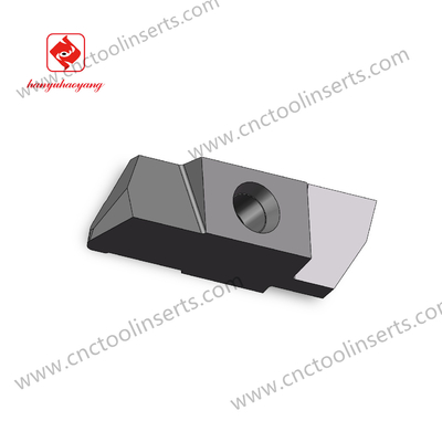Non - standard grooving insert, slot milling insert, 680202-37.75X7.6X12.2  , mid - range coating material, HYKH06, customizable insert