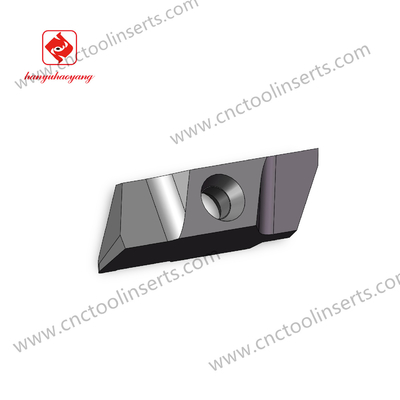 Non - standard grooving insert, slot milling insert, 680202-38X7.6X12.2 , mid - range coating material, HYKH06, customizable insert