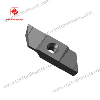 Non - standard grooving insert, slot milling insert, 680202-38X7.6X12.2 , mid - range coating material, HYKH06, customizable insert