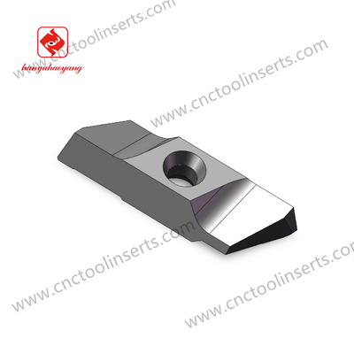 Non - standard grooving insert, slot milling insert, 680202-38X7.6X12.2 , mid - range coating material, HYKH06, customizable insert