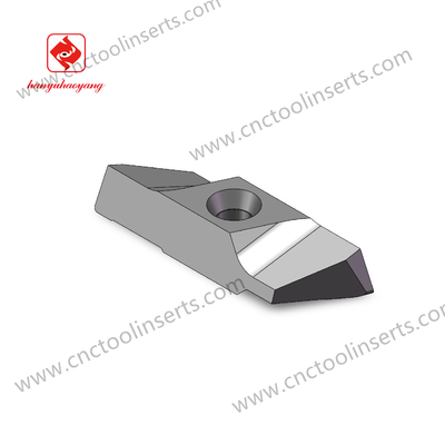 Non - standard grooving insert, slot milling insert, 680202-38X7.6X12.2 , mid - range coating material, HYKH06, customizable insert