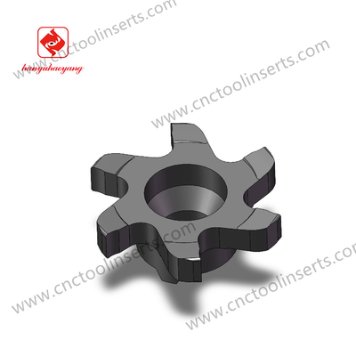 Non-standard grooving insert , HYMG3208-2.5  , Suitable for machining heat - resistant alloys，Customizable insert