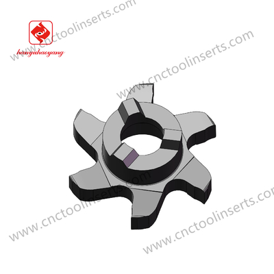 Non-standard grooving insert , HYMG3208-2.5  , Suitable for machining heat - resistant alloys，Customizable insert