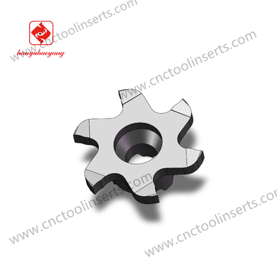 Non-standard grooving insert , HYMG3209-2.0 , Suitable for machining heat - resistant alloys，Customizable insert