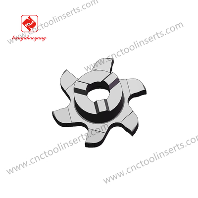 Non-standard grooving insert , HYMG3209-2.0 , Suitable for machining heat - resistant alloys，Customizable insert