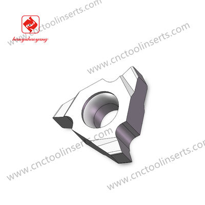 CNC Grooving Insert TN1604370-040  -- PVD HYB208 Coated, for Difficult Materials (Excl. High-Temp Alloys).