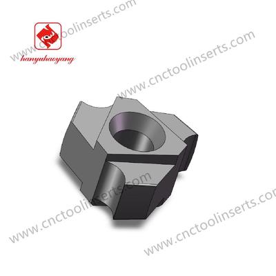 CNC Grooving Insert with PVD Coating DB-128(TNCW1606-L4.5) HYB205, Suitable For Difficult-to-machine Materials Except High-temperature Alloys.