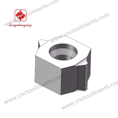 Gear shaping milling inserts,  LNCQ1206-74.528-4 ，non - standard milling cutters made of cemented carbide material, and CNC gear shaping inserts