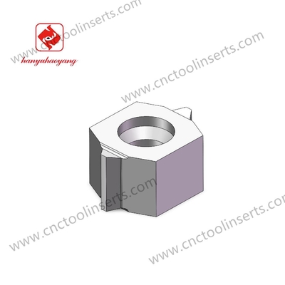 Gear shaping milling inserts,  LNCQ1206-74.528-4 ，non - standard milling cutters made of cemented carbide material, and CNC gear shaping inserts