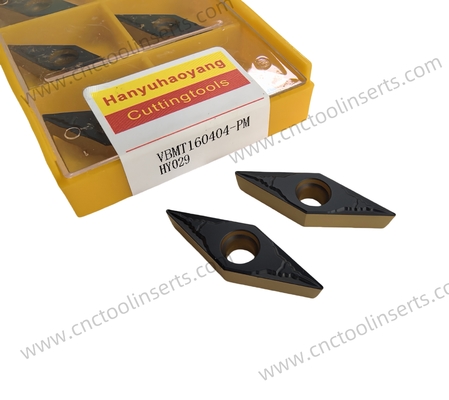 CNC Turning Inserts Wc-Co CVD Coating VBMT160404-PM  HY029 Steels