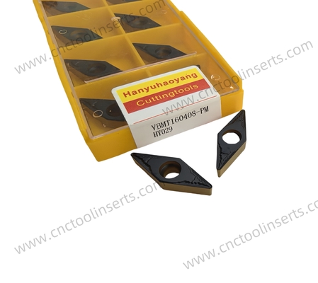 VBMT160408-PM HY029 Speed Carbide Inserts For Turning And Milling Production